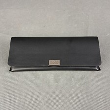 BOSS Hugo Boss Sunglasses Case Soft Shell Black Leather Travel Carrier