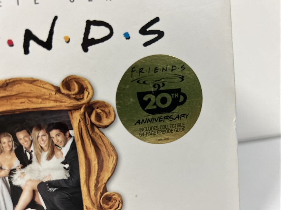 Friends The Complete Series 20th Anniversary DVD Box Set A/GC PG PAL eBay