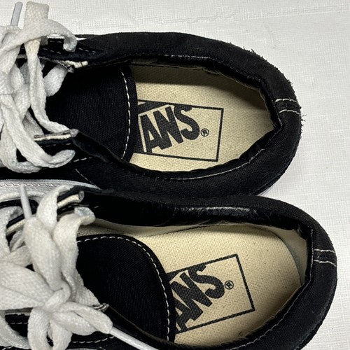 Vans Old Skool Low Top Shoes Mens Sz 4.5 Black White Skateboard Sneakers - Picture 6 of 7