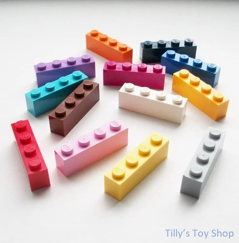 Lego - 1x4 Stud Bricks - ID 3010 - Pick Colour & Pack Size - NEW