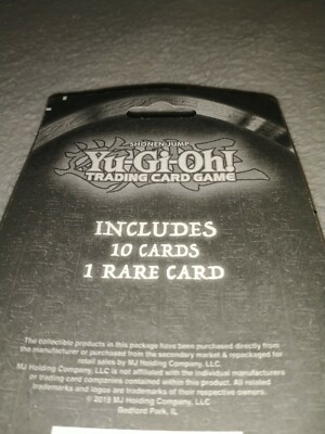 Unopened Sealed YU-GI-OH Cards Pack Of 11 Cards includes 1 rare card