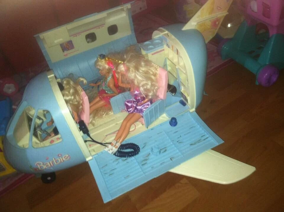 美泰芭比娃娃蓝色护照魅力度假飞机 CalltxT32I837nine974 — 第 4/4 张图片