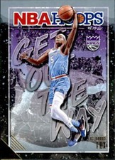 2019-20 Panini Hoops Get Out the Way Winter #13 De'Aaron Fox Sacramento Kings