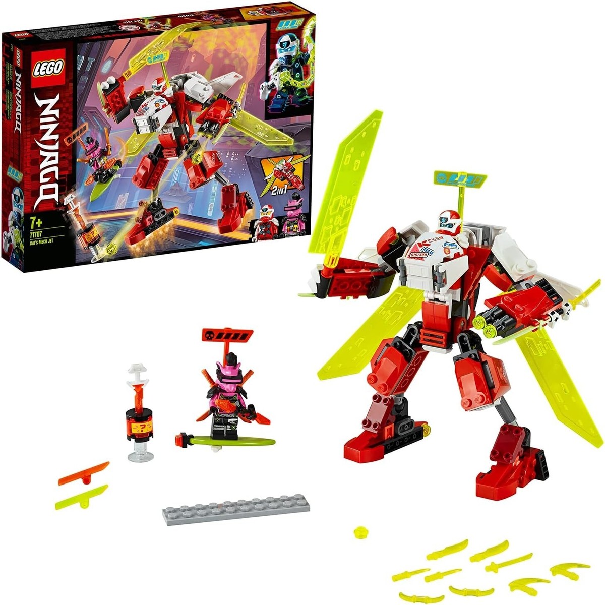 LEGO Ninjago Kai's Mech Jet 71707 | eBay
