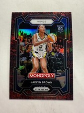 Jaelyn Brown 2024 Dallas Wings WNBA Card #15 Panini Prizm Monopoly