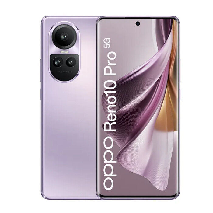 OPPO Reno 10 Pro 5G-Purple 12-256GB 32MP +50MP+8MP 6.74 Unlocked Global  Version