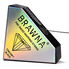 Pre-Inked Eyebrow Mapping String Natural Bamboo Charcoal Microblading PMU Kit