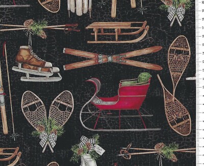 ( 18,00/m)Patchworkstoff -  '' Alpine Winter '' - 50 x 110cm