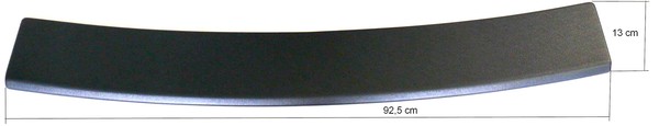 OmniPower® Ladekantenschutz Schwarz FüR Citroen C4 Picasso Van Typ: 2006-2013-image