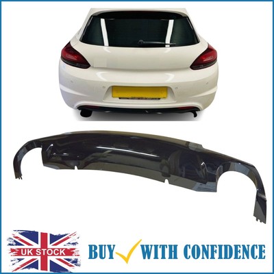 VW Scirocco Rear Bumper Spoiler Insurance Approve 2008-2014 UK Stock