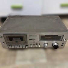 Technics RS-M33 Vintage Stereo Cassette Deck Power On Untested Junk Parts Only