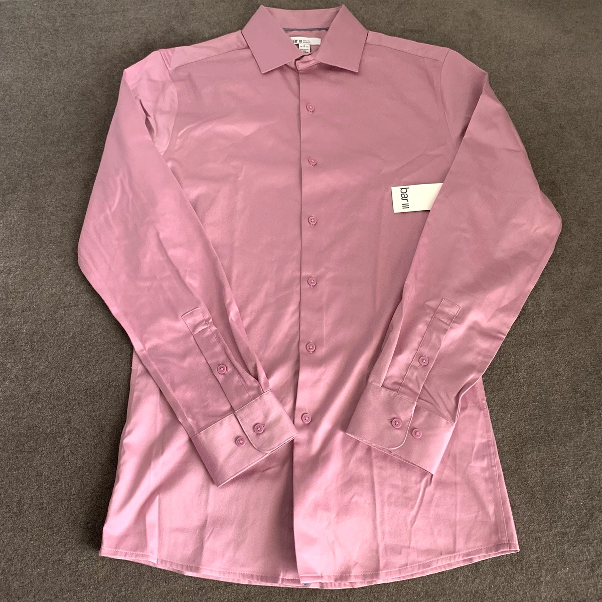 best fit dress shirts Athletic Fit Dress Shirt in Light Blue L main image 0