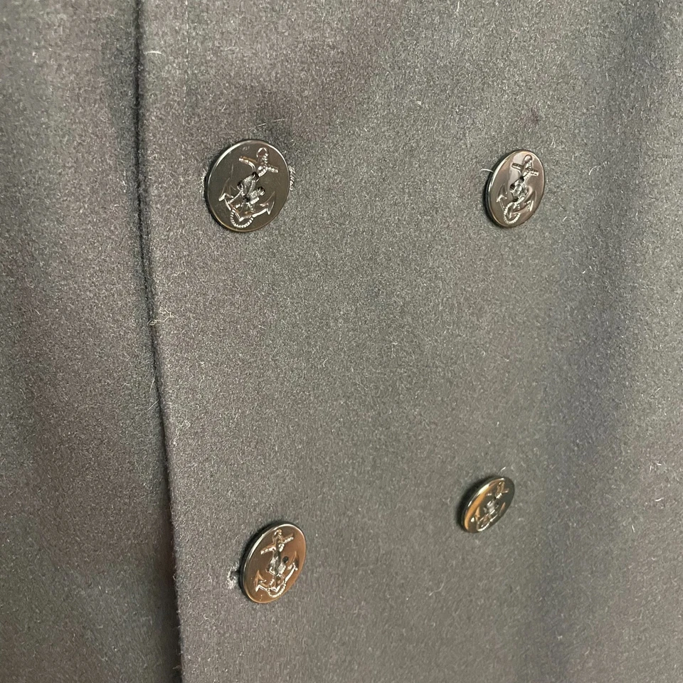 Vintage USCP Stearlingwear Classic Coastal Fisherman Wool Peacoat Jacket USA 42S - Image 2 of 4