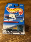 New Hot Wheels 1998 Ramp Truck #774 Dark Green Tampo Five Spoke