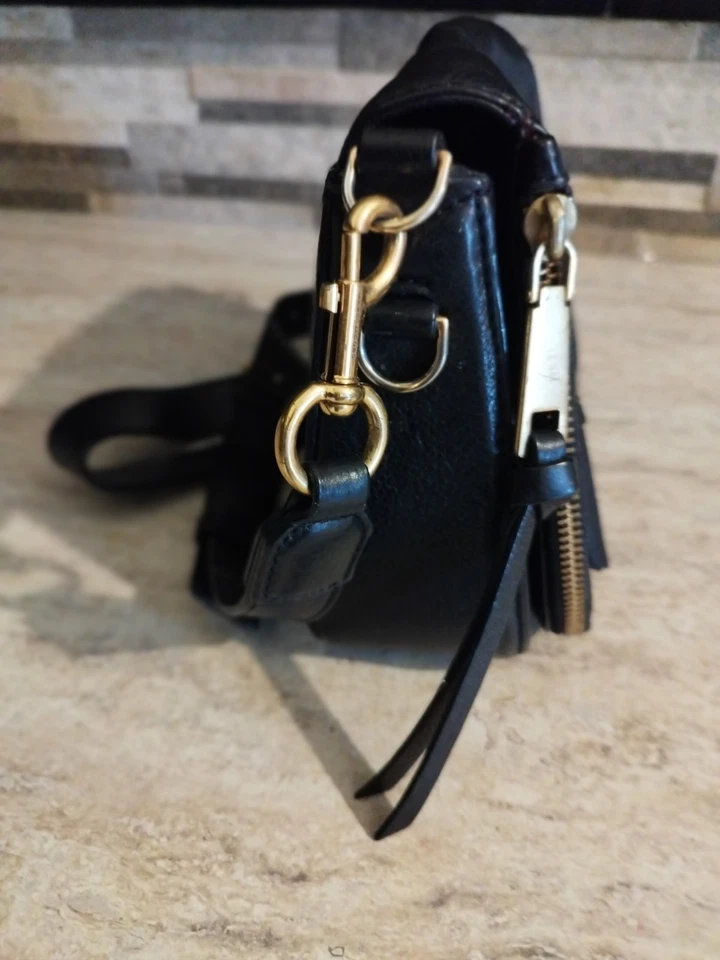 Sac Bandoulière Marc Jacobs En Cuir Véritable Noir - Photo 2/4