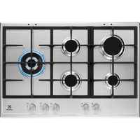 Electrolux KGS7566S2X Kochfeld Inox 5 Brenner 75 Cm