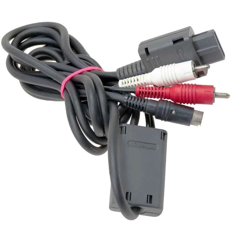 Nintendo Original S-Video Cable Japan Import N64 Super Famicom SFC GC Working - Image 3 of 3