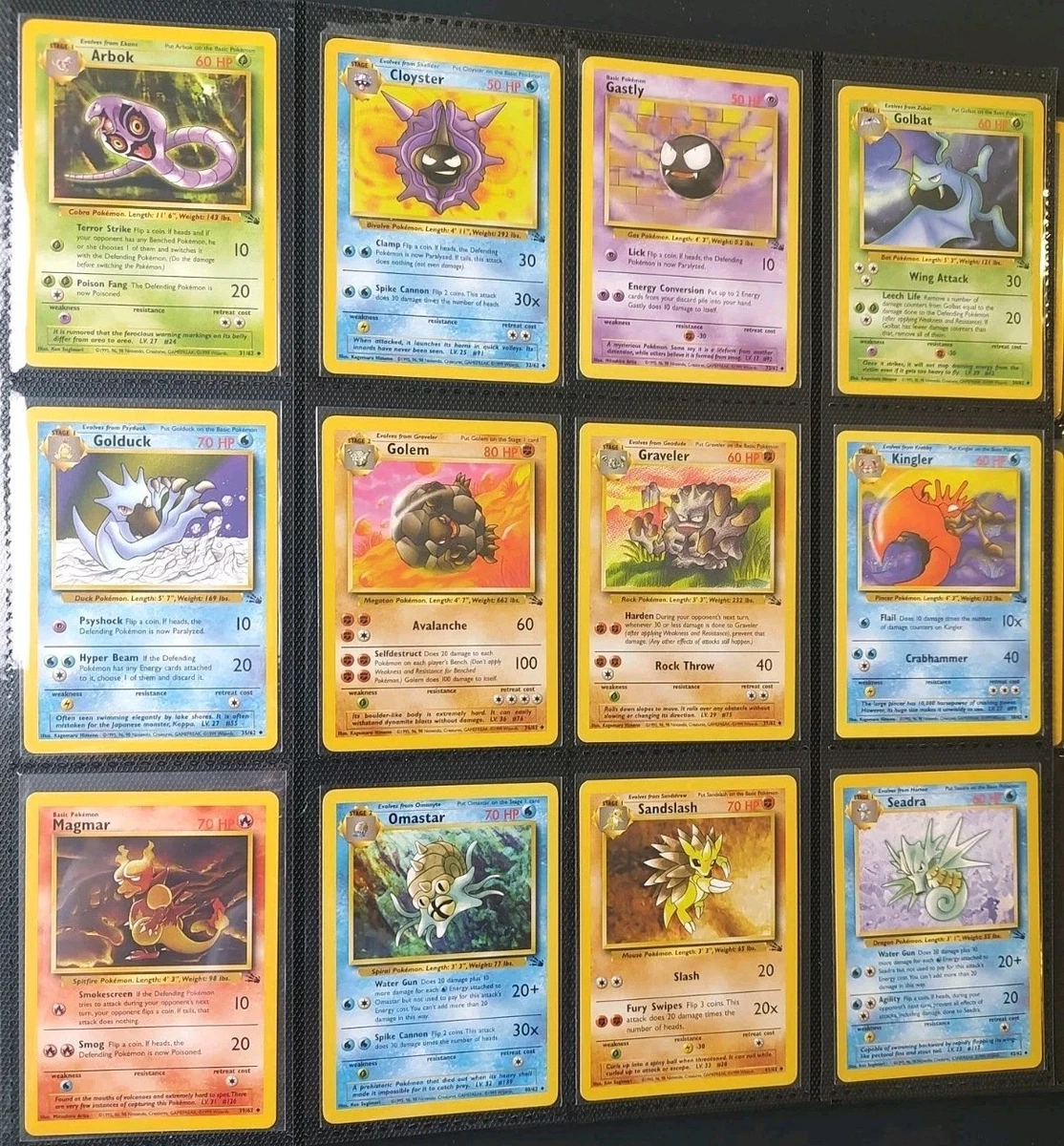 Pokémon TCG Fossil Collectible Card Game Sets for sale | eBay