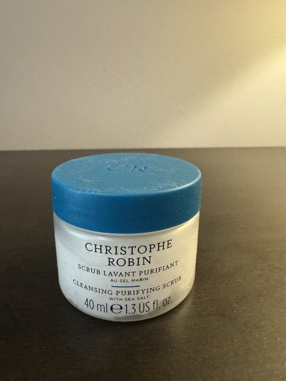 Christophe Robin Cleansing Purifying Scrub 40 ml 1.3 fl oz Travel Size NEW