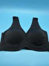 TRUE  Co Bra Womens M Black Wireless Seamless Padded Pullover TR14838 NWOT