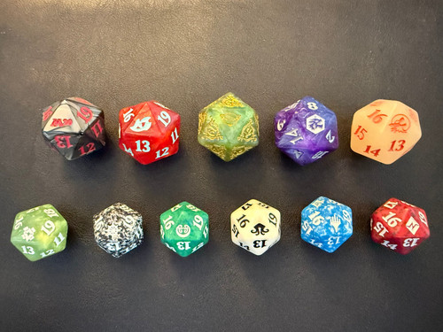 Magic the Gathering: Oversized Spindown & Regular Spindown D20, Dice - YOU PICK!