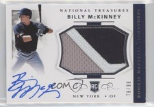 2018 Panini National Treasures 78/99 Billy McKinney #52 Auto 6fs
