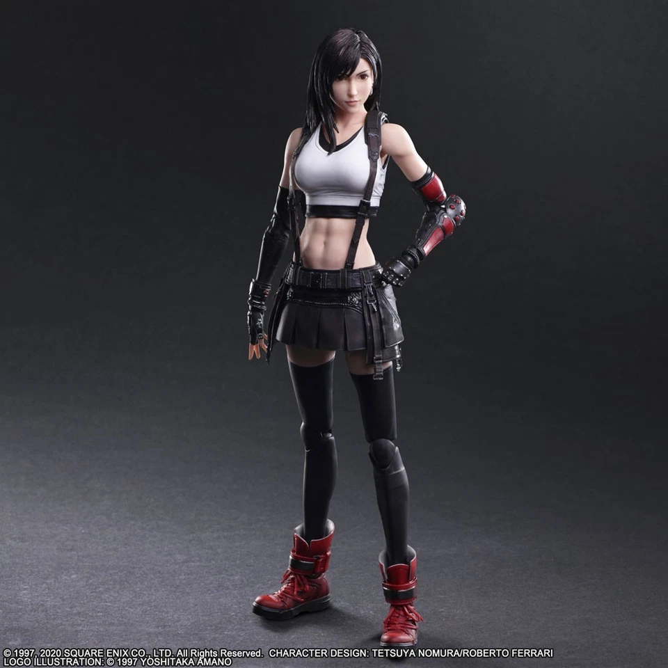 Figurine Tifa Lockhart Final Fantasy VII Remake Plat Arts Square Enix Jeu video - Photo 3/4