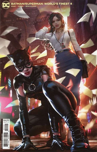 Batman/Superman: World's Finest #4A VF/NM; DC | Derrick Chew Catwoman - we combi