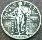 US 1923 Standing Liberty Quarter  **
