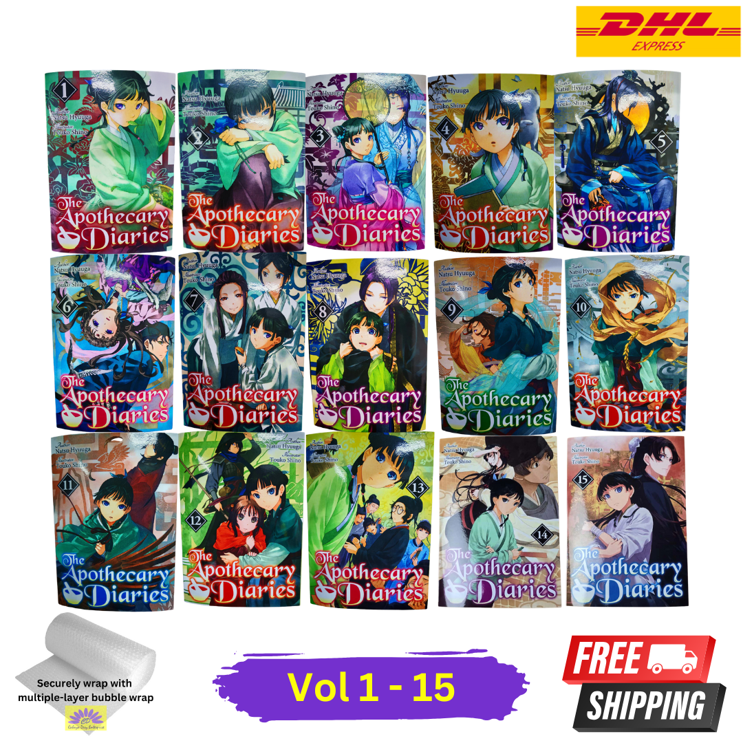 The Apothecary Diaries Light Novel Collection Vol. 1-15 (Full