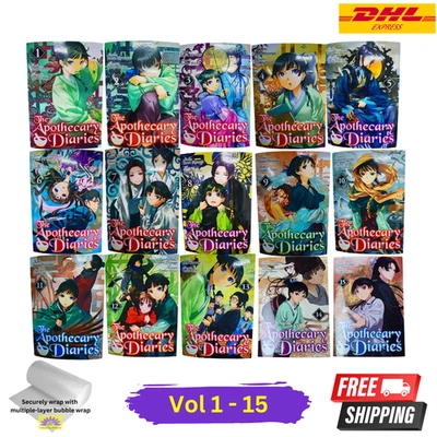 The Apothecary Diaries Light Novel Collection Vol. 1-15 (Full English Set) - Image 1 of 4