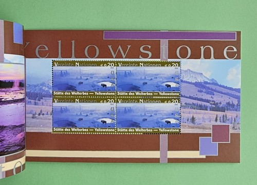 NATIONS UNIES Welterbe U.S.A. carnet prestige 2003 trés bon état - Imagen 7 de 8