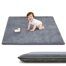 ACOMOPACK 1.3 Thick Baby Play Mat for Floor 50x50-Memory Foam Water-Repellent...