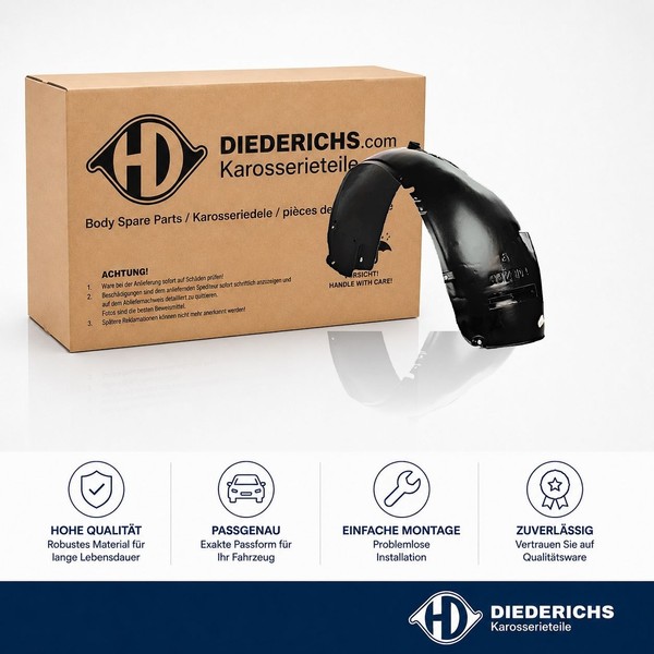 Verkleidung Radhaus Vorne Rechts Diederichs 7431008 FÜR Seat-image