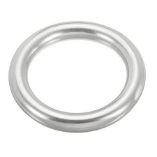 2-Inch Metal Rings Marine Grade 316 Stainless Steel Seamless O-Ring 10x50mm