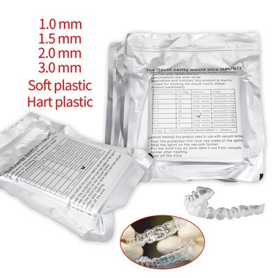 Dental Lab Splint Thermoforming Material for Vacuum Forming Soft/Hard 1.0-3.0mm