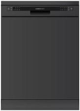 Dent Cookology Freestanding Full Size Dishwasher With 6programme Black CFSD613BK