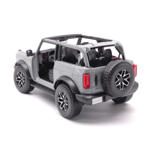 FORD BRONCO 2021 MOUSE GREY 1:18 Maisto Auto Stradali Modellino Nuovo - Foto 2 di 4
