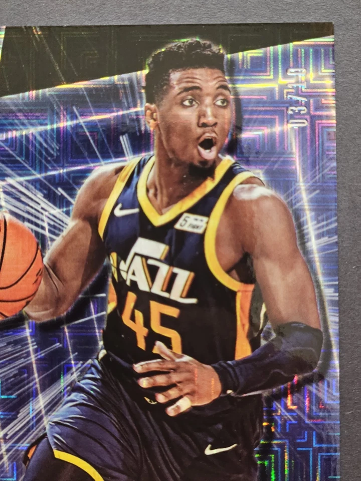 2019 Panini Father's Day Donovan Mitchell Escher Squares 3/10 Cleveland Cavalier - Image 4 of 4