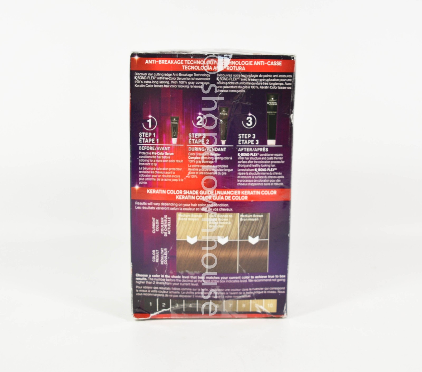 Schwarzkopf Keratin Color Gray Coverage Permanent Hair Color - #5.3 BERRY BROWN