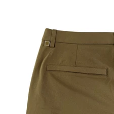 Lululemon ABC Pants Mens 33x27 Brown Warpstreme Hemmed Office Tech