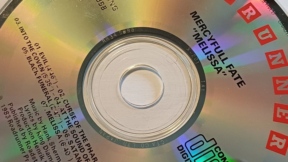 Rarität: Mercyful Fate 'Melissa' original Erstpressung 1983 - Image 3 of 4