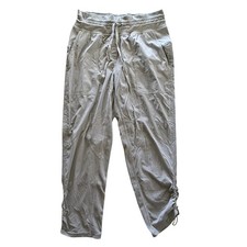 Lululemon Dance Studio Pant III Grey Joggers Womens Size 6 Cinch Hem