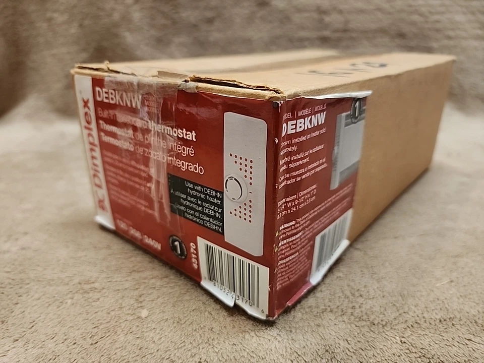 DC Dimplex EBKN Built In Baseboard Thermostat 25 Amp 125-240 Volts 60 Hz - Image 2 of 4