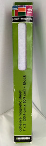Self Adhesive Magnetic Sheet 1' x 2' Make Your Own Magnets Hobby Lobby 2005