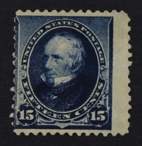 CKStamps: US Stamps Collection Scott#227 15c Clay Unused Regum Tiny Thin
