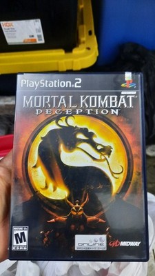 Mortal Kombat: Deception Sony PlayStation 2 New Sealed But Plastic Gone.