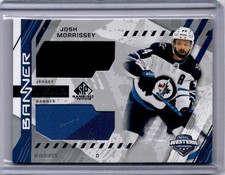 JOSH MORRISSEY Western Conf. Banner Year #BYA-MO 2021-22 UD SP Game Used [M085]