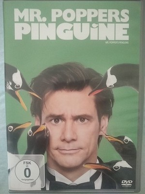 Mr.Popper's Penguins DVD, Jim Carrey, Carla Gugino,