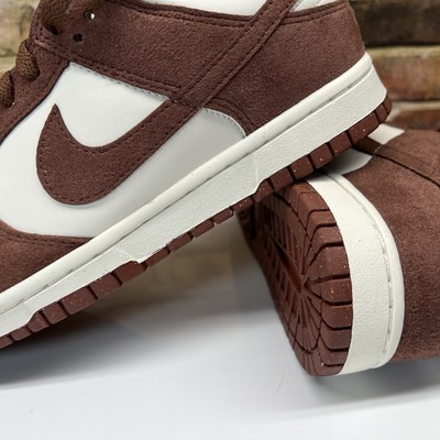 Nike Dunk Low Brown Women's Size 9.5 Casual Shoes Red Sepia